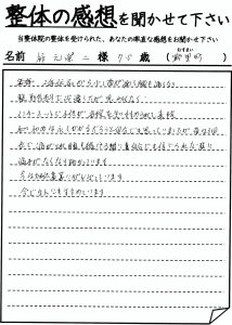 腰の痛み